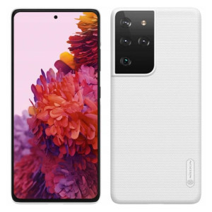 Nillkin Super Frosted Shield - Etui Samsung Galaxy S21 Ultra (White)