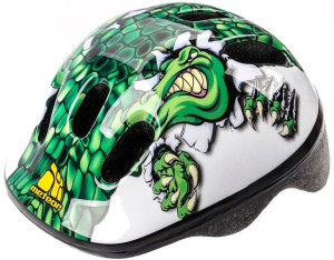 METEOR Regulowany Kask Dla Dzieci Crocodile