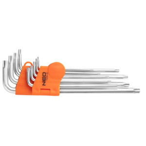 Klucze Torx, z magnesem, zestaw 9 szt.
