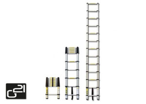 Drabina teleskopowa aluminiowa G21 GA-TZ13 - 3,8 m.
