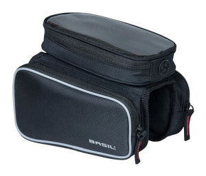 Torba na ramę BASIL SPORT DESIGN TOP TUBE FRAME DOUBLE BAG 1.5L, wodoodporn