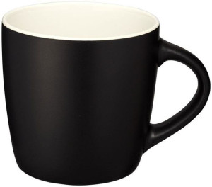 Kubek ceramiczny Riviera 10047600 Czarny / Biały