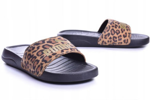 Klapki Damskie Puma Leo panterka 374467-01 r.35,5