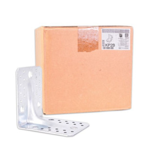 Techniki Zamocowań Kątownik Z Przetłoczeniem 105x105x90x3mm 50szt
