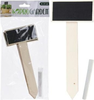 Tabliczki Drewniane + Kreda – 4 szt. Pro Garden
