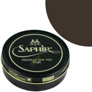 Saphir Medaille Dor Pate De Luxe 50 Pasta Wosk Obuwia Ciemny Brąz 05