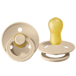 Smoczek uspokajający Bibs Hevea M (6+) Vanilla