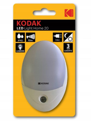 Lampka nocna LED do kontaktu Czujnik Zmierzchu 1W Kodak Light Home 20
