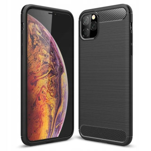 Etui Do Apple Iphone 11 Obudowa Carbon + Szkło
