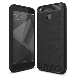 Etui Karbon Do Xiaomi Redmi 4x Obudowa + Szkło