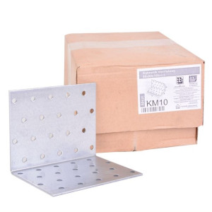 Techniki Zamocowań Kątownik Montażowy 80x80x100x2mm Km10 50szt