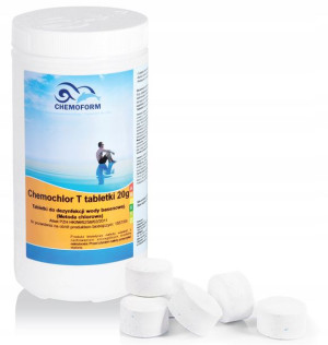 CHEMO CHLOR T Tabletki Chlorowe 20g Chemoform 1kg