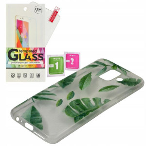 ETUI GUMA Tropico Summer Samsung A6 2018 + SZKŁO