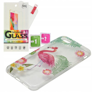 ETUI GUMA Flaming Summer IPHONE 7 / 8 + SZKŁO 9h