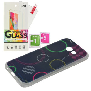 Etui Mercury DaVinci Samsung A5 2017 szkło granat