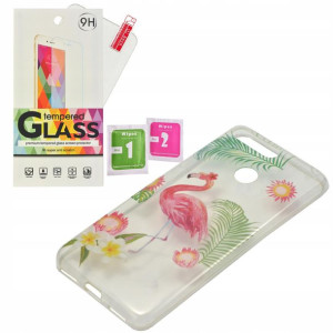 ETUI GUMA Flaming Summer do Huawei Y6 2018 Prime