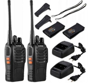 Zestaw 2x Krótkofalówka Walkie Talkie Baofeng 888s
