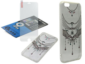 ETUI Vennus do Apple Iphone 6 6s cyrkonia cz szkło
