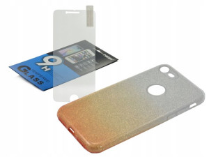 Etui Case Shinning do Iphone 7 / 8 złoty wycięci