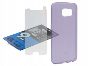 Etui Guma Case Roar SLIM do Samsung S6 fiolet