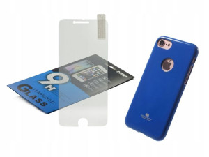 Etui Guma Jelly Mercury do Iphone 8 niebieski
