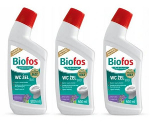 Żel BIO do WC Biofos Professional 500 ml x 3 szt.