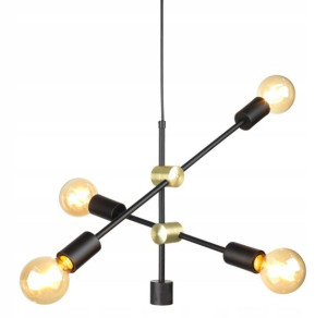 Lampa sufitowa wisząca żyrandol nowoczesny loft 4
