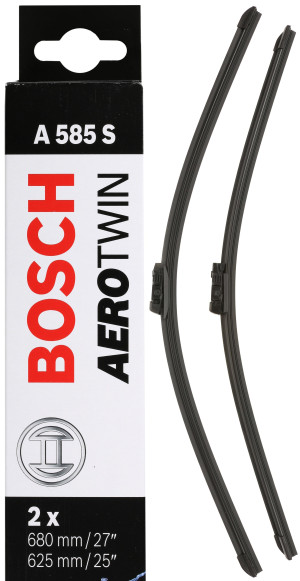 Bosch A585S Wiper Blades - Front Pair