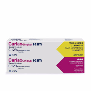 Kin Cariax Gingival dentifrice pack 2 x 125 ml