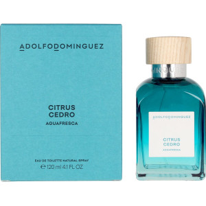Adolfo Dominguez Agua Fresca Citrus Cedro eau de toilette vaporisateur 120 ml