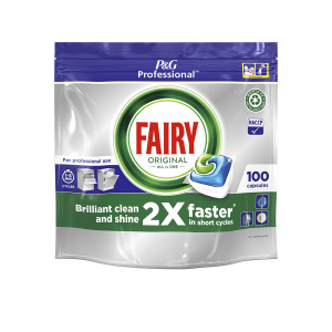 Fairy Todo En 1 lavavajillas #Original 100 cápsulas