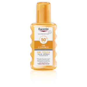 Eucerin Huile Protection Solaire toucher sec spray transparent SPF50+ 200 ml