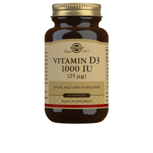 Solgar Vitamine D3 1000 Ui 25 µg capsules molles 100 u