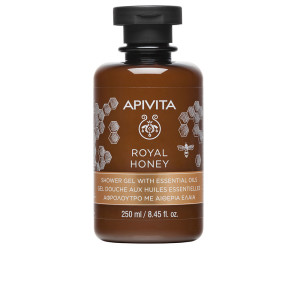 Apivita Royal Honey Gel de baño con miel y aceites esenciales - Limpia suavemente y calma la piel 250 ml