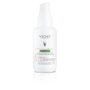 Vichy Laboratoires Capital Soleil Uv Clear protetor solar diário fluido Fps 50+ 40 ml