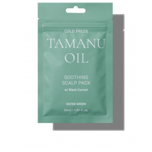 Rated Green Cold Press Tamanu Oil shooting scalp 50 ml