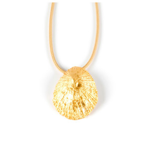 Shabama Collier Calobra Cool Beige #or paillettes