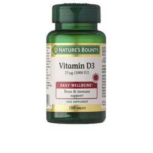 Nature's Bounty Vitamine D3 1000 Ui 100 comprimés