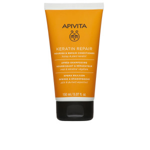 Apivita Condicionador Reparador De Queratina Nutritivo E Reparador para cabelos secos e danificados 150 ml