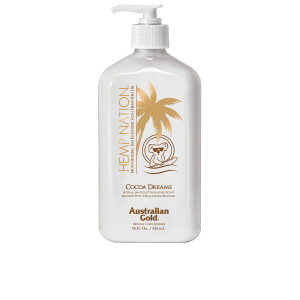 Australian Gold Hemp Nation Cacao hydratant bronzage prolonger 535 ml