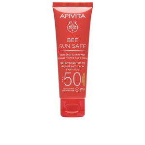 Apivita Bee Sun Safe Crème Visage Anti-Âge et Anti-Taches Colorée Spf 50 50 ml