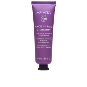 Apivita Máscara Facial esfoliante iluminadora com mirtilos 50 ml