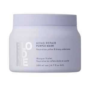 Schwarzkopf Blondme Bond Repair tratamiento morado 200 ml