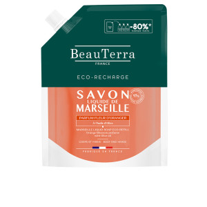 Beauterra Recarga de sabonete de flor de laranjeira Marseille 900 ml