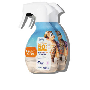 Sensilis Lotion spray Pédiatrie SPF50+ pack 2 x 200 ml