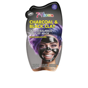 7th Heaven PEEL-OFF Charcoal & Black Clay carbón y arcilla negra 10 ml