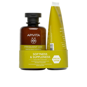 Apivita Shampoing et après-shampoing quotidiens à la camomille et au miel, lot de 2