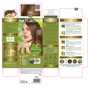 Coloration sans ammoniaque Naturtint #6Wg-Blond foncé doré éclatant