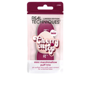 Real Techniques Trio De MINI-BOUFFÉS À La Guimauve Cerise Sur Le Dessus 3 pièces