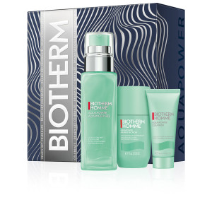 Biotherm Homme Aquapower Advanced Gel Case 3 pièces